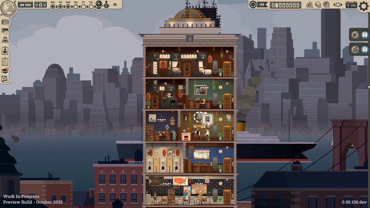 [10/12/2025] 2024: News Tower (Early Access), Sparrow Night