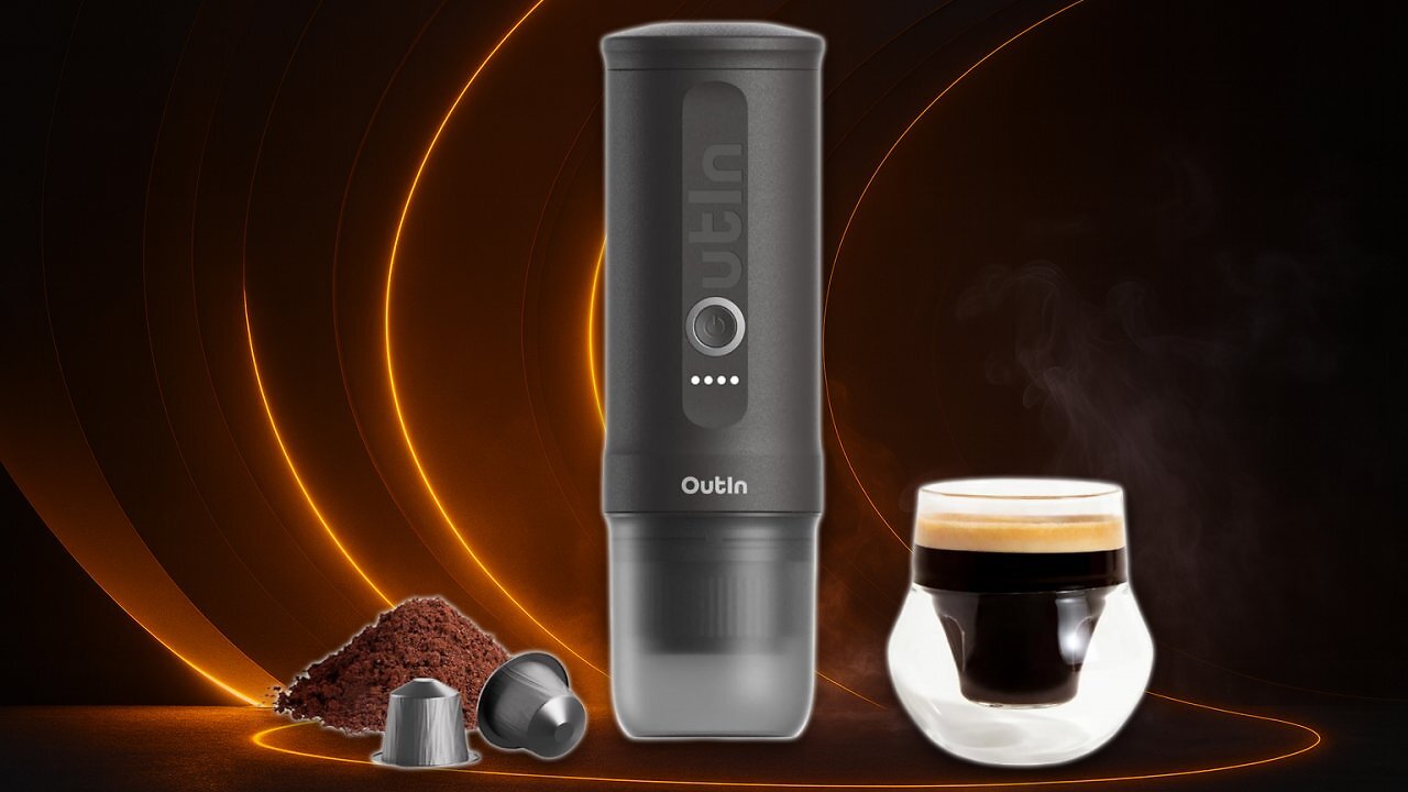 [18/12/2025] Last-Minute-Geschenk für Koffein-Fans: Amazon schiebt OutIn Nano Espressomaschine für 119,99 € in den Deal