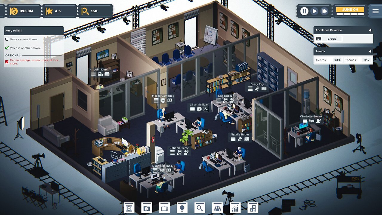 [10/12/2025] 2025: The Executive - Movie Industry Tycoon, Aniki Games