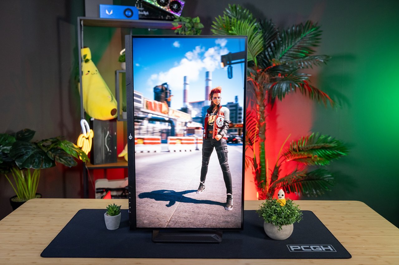 [11/12/2025] Positiv: Der Titan Army P2712V bietet neben reichlich Anschlüssen außerdem eine Pivot-Funktion, welche den Zugang zu diesen erleichtert. Obendrein bietet der Monitor mehrere Lesemodi, Sie könnten den P2712V also auch zum E-Book- oder E-Mail-Lesen nutzen. Oder für (virtuelle) Portraitbilder - die Farbqualität des P2712V ist tatsächlich erfreulich gut und akkurat.