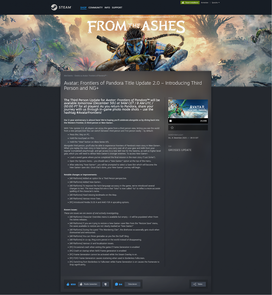 [07/12/2025] Titel Update 2.0