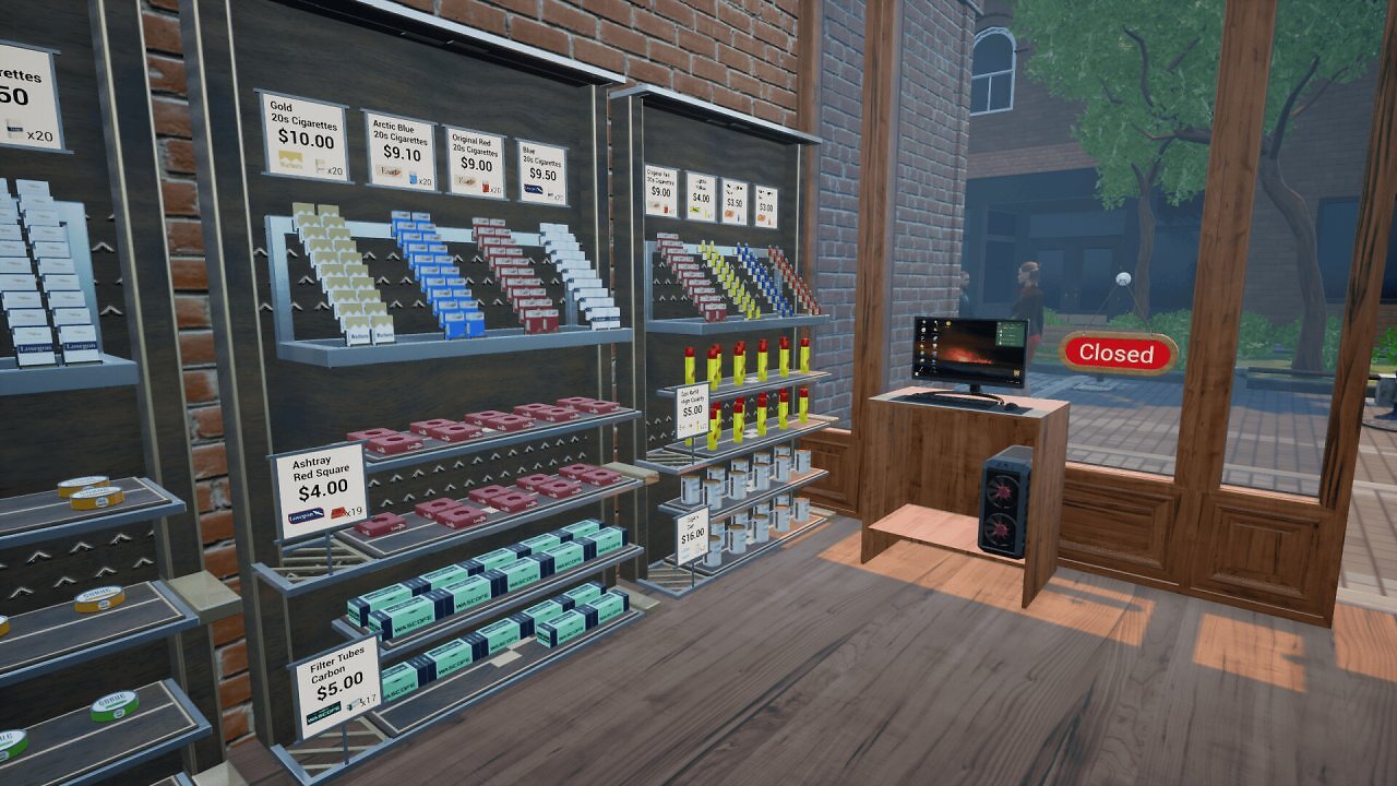 [10/12/2025] 2024: Tobacco Shop Simulator (Early Access), Business Tycoon und Timeless Rush