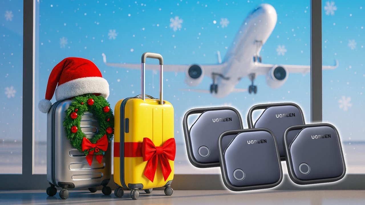 [02/12/2025] UGREEN FineTrack 4er Pack kompatibel mit Apple Find My (nur iOS), Bluetooth Tracker für Gepäck, Schlüsselfinder, Finder für Schlüssel, Koffer, Reisepässe Smarttag mit Austauschbarer Batterie Amazon Angebot