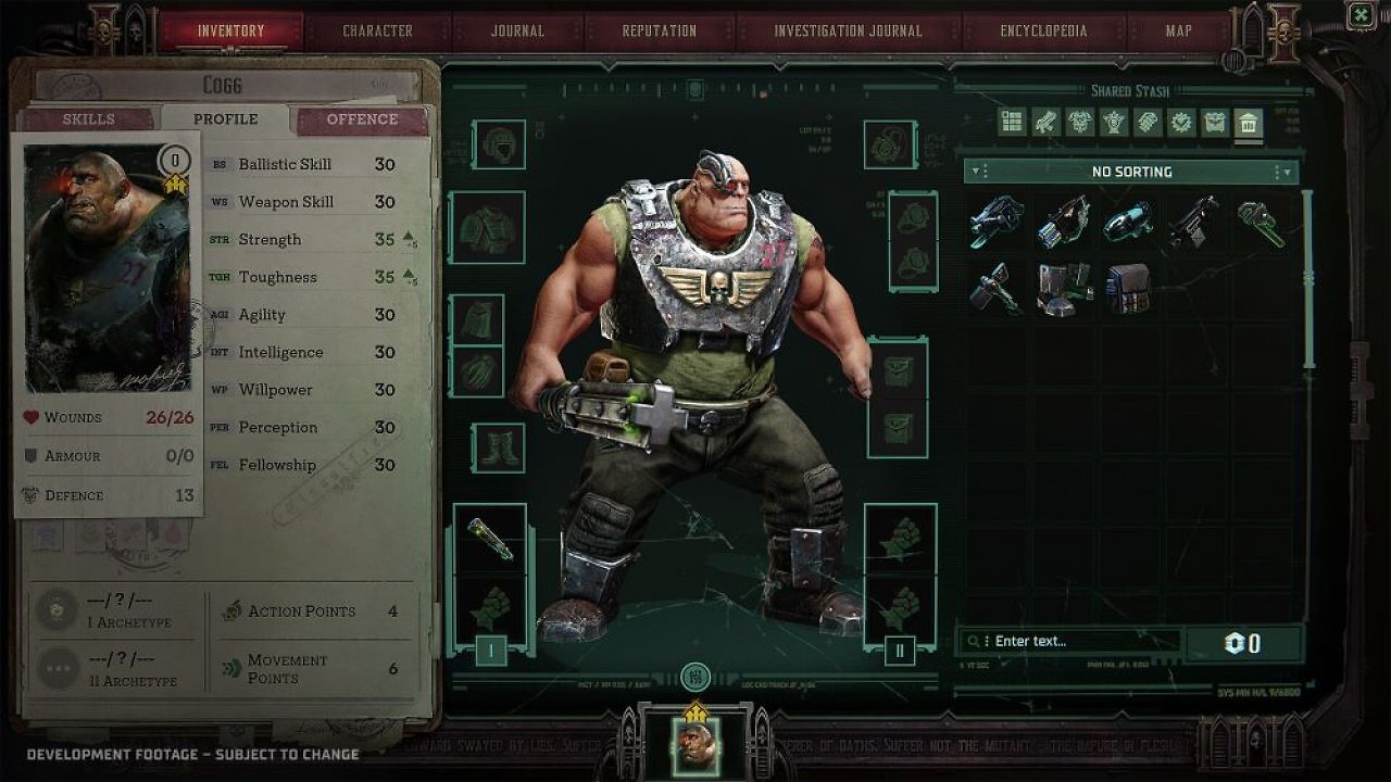 [19/12/2025] Warhammer 40.000: Dark Heresy: Steam-Alpha jetzt für Gründer spielbar (5)