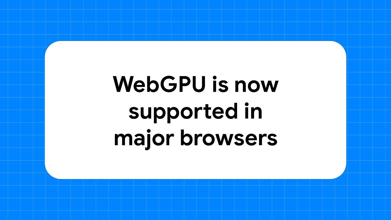 [07/12/2025] WebGPU