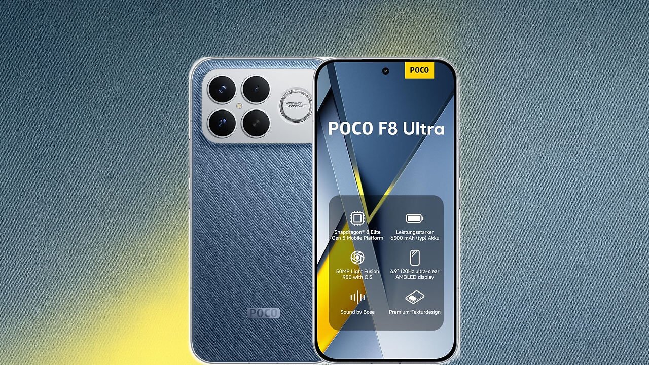 [02/12/2025] Zum historischen Bestpreis: Xiaomi Poco F8 Ultra&nbsp;