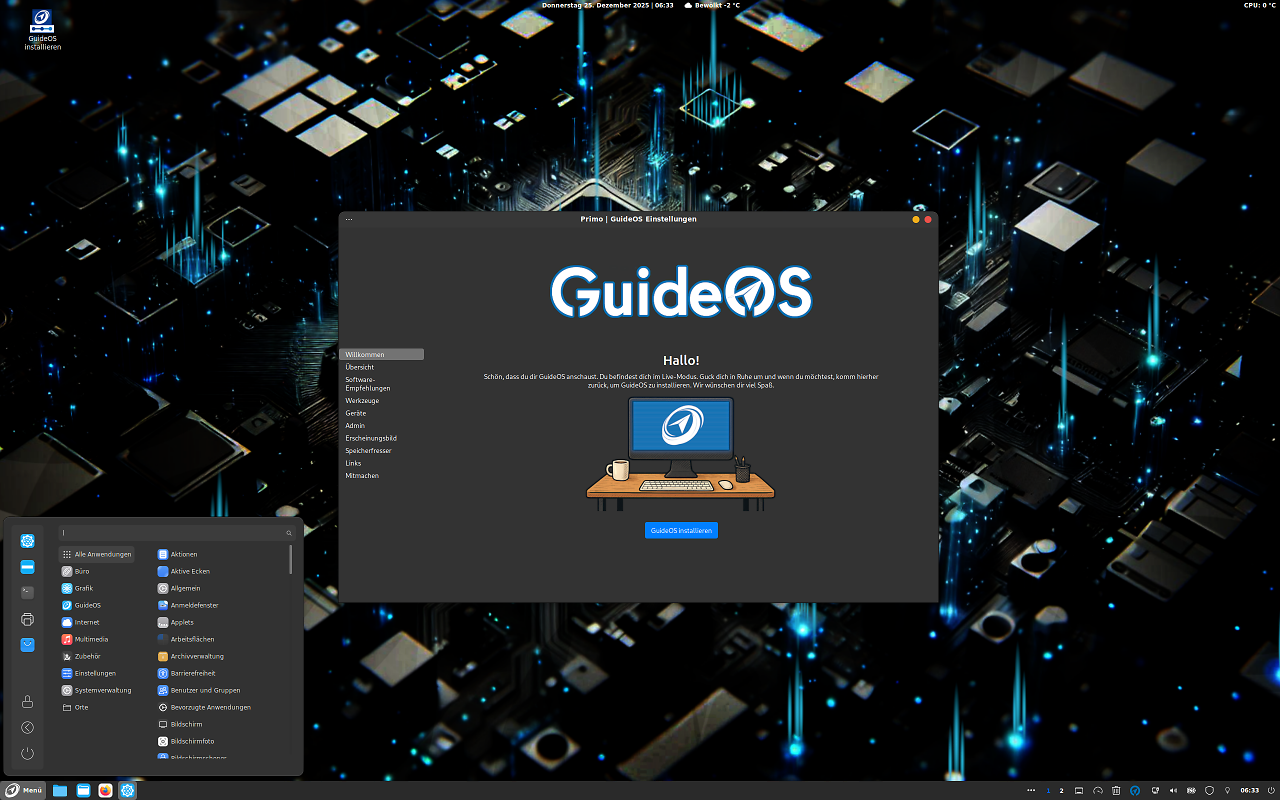 [25/12/2025] GuideOS
