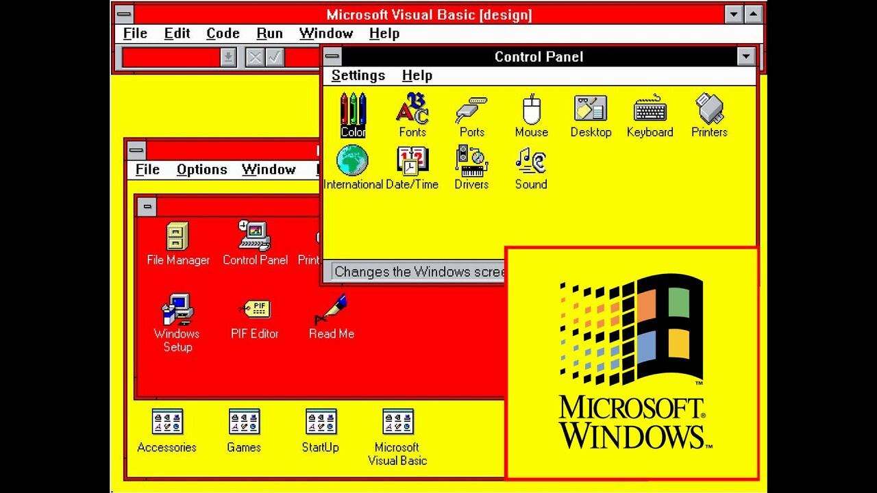 [09/12/2025] Nach 33 Jahren Spekulation klärt die Designerin der Farbschemas für Windows 3.1 auf: War Hot Dog Stand nur ein Scherz?