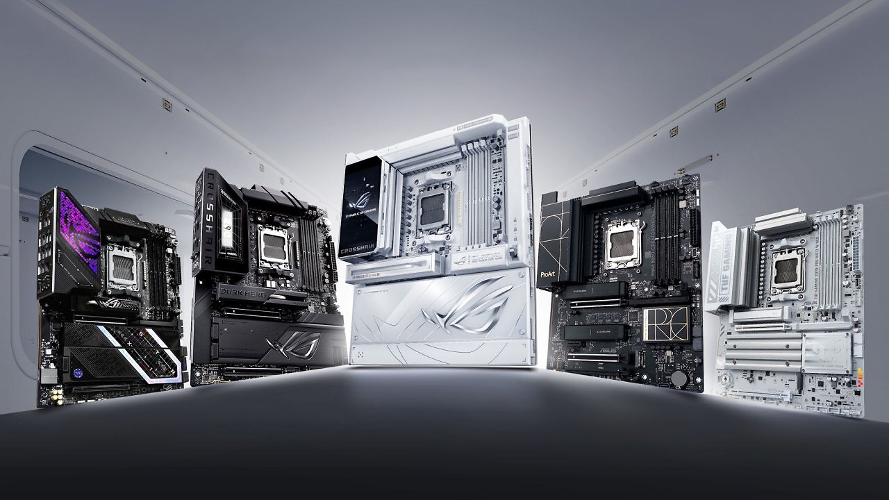 [06/01/2026] AM5-Mainboards: Asus zur CES mit neuen X870(E)- und B850-Modellen