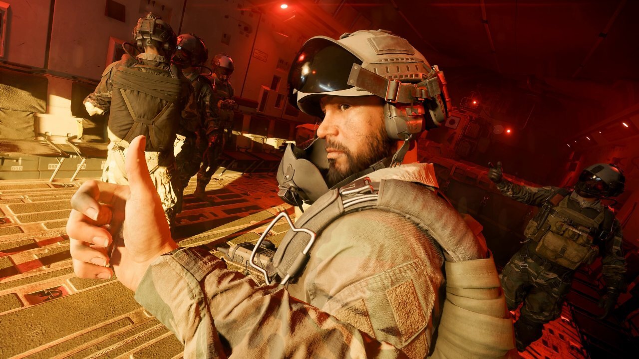 Battlefield 6, Bildvergleich 1 - CNN (Ingame)