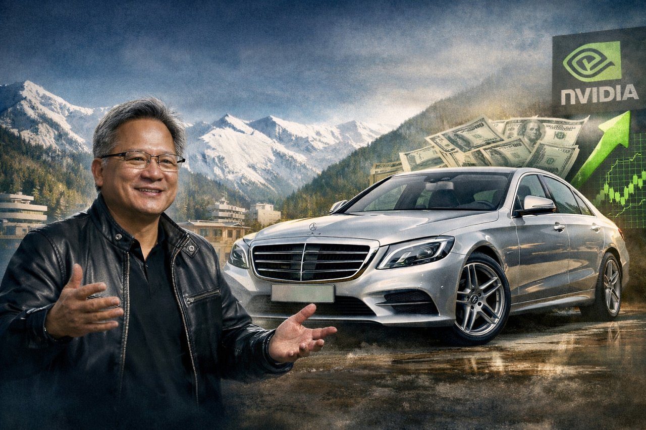 [22/01/2026] Nvidia-CEO Jensen Huang bereut Aktienverkauf: Kauf eines Mercedes für seine Eltern wird 