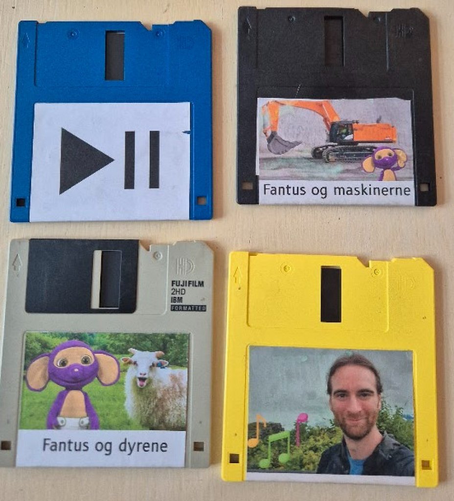 [21/01/2026] Mit diesen DIY-Disketten können Kinder den Fernseher steuern.