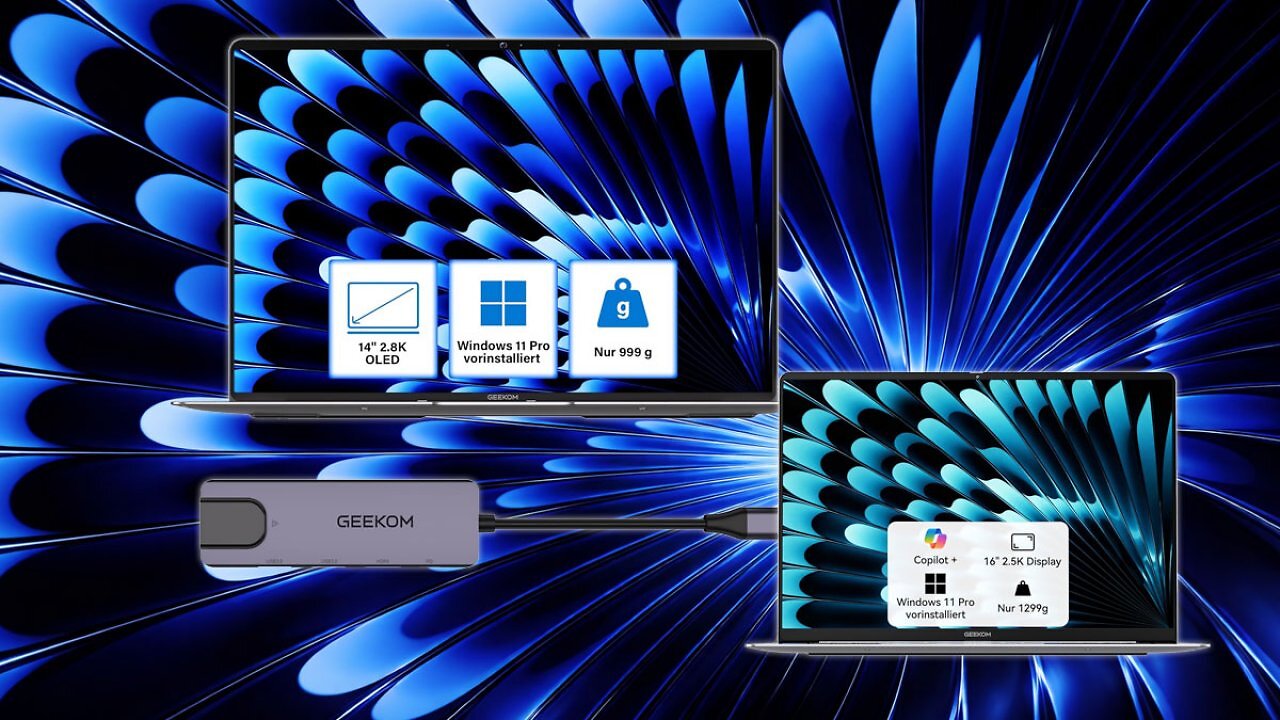 [30/01/2026] Doppelt sparen: Geekom Geekbook X14 Pro und X16 Pro&nbsp;