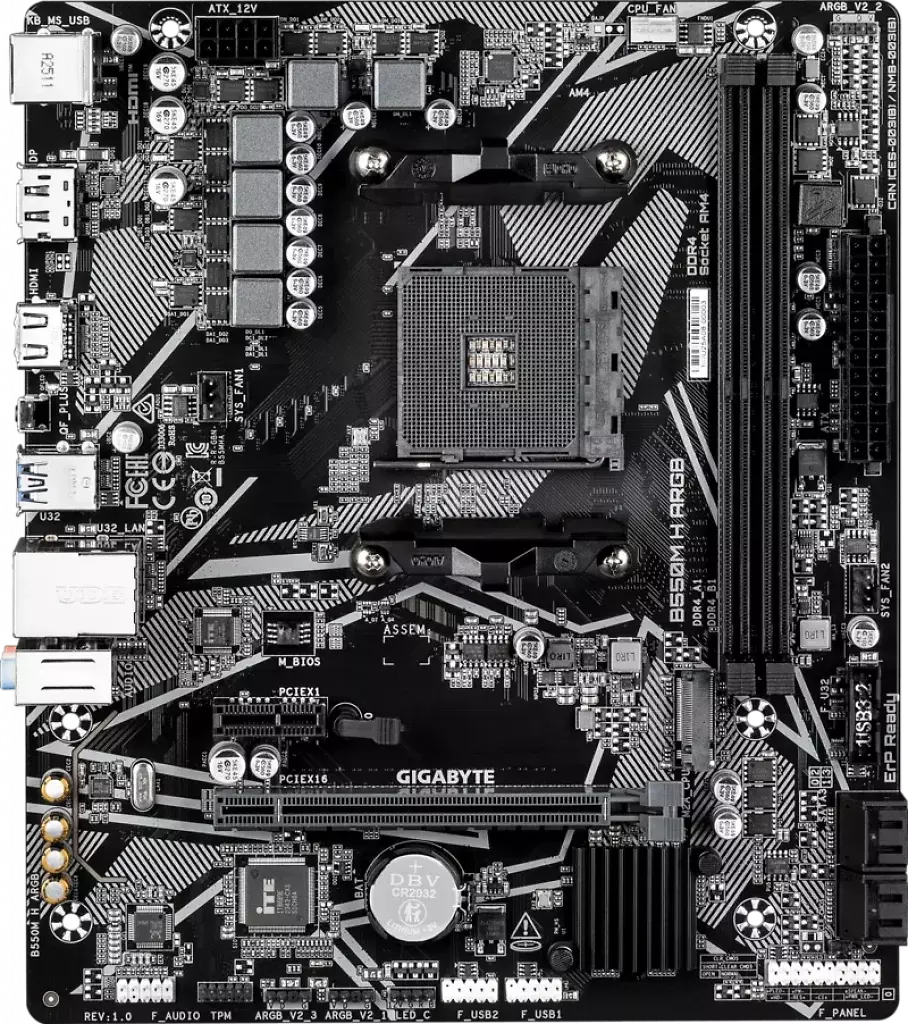 [03/01/2026] Gigabyte B550M H ARGB