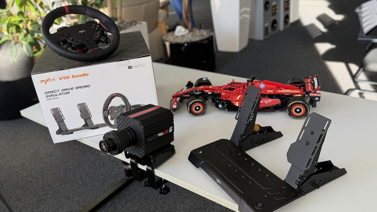[20/01/2026] PXN VD6 Gaming Lenkrad Bundle im Test: Direct Drive mit 6 Nm für Sim-Racing-Einsteiger unter 500 €