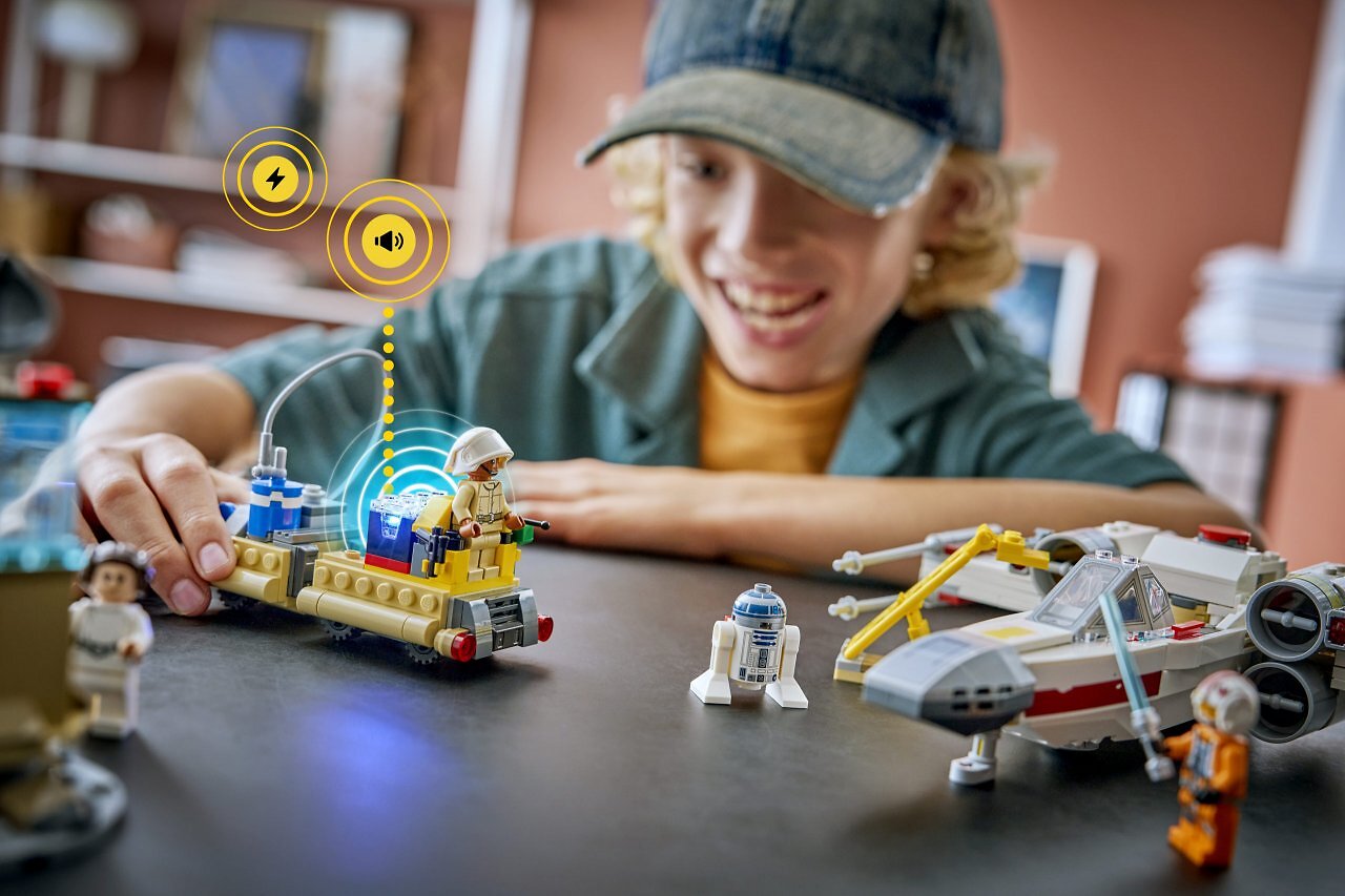 [06/01/2026] Lego trifft auf Star Wars: Clevere Steine mit Licht- und Geräuschsensoren sowie Mini-Lautsprecher (1)