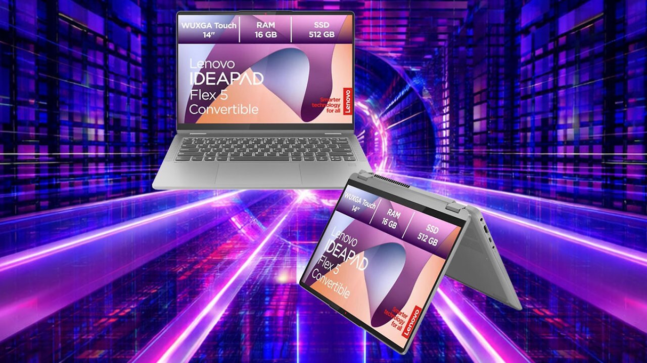 250€ Rabatt, befristet: Lenovo IdeaPad Flex 5 - starker 2-in-1-Laptop bei Amazon zum Bestpreis