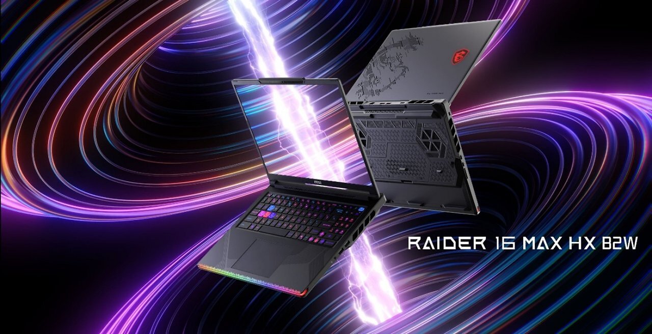 Die neuen High-End-Gaming-Laptops von MSI: Der Raider 16 MAX HX und Raider 16 HX.
