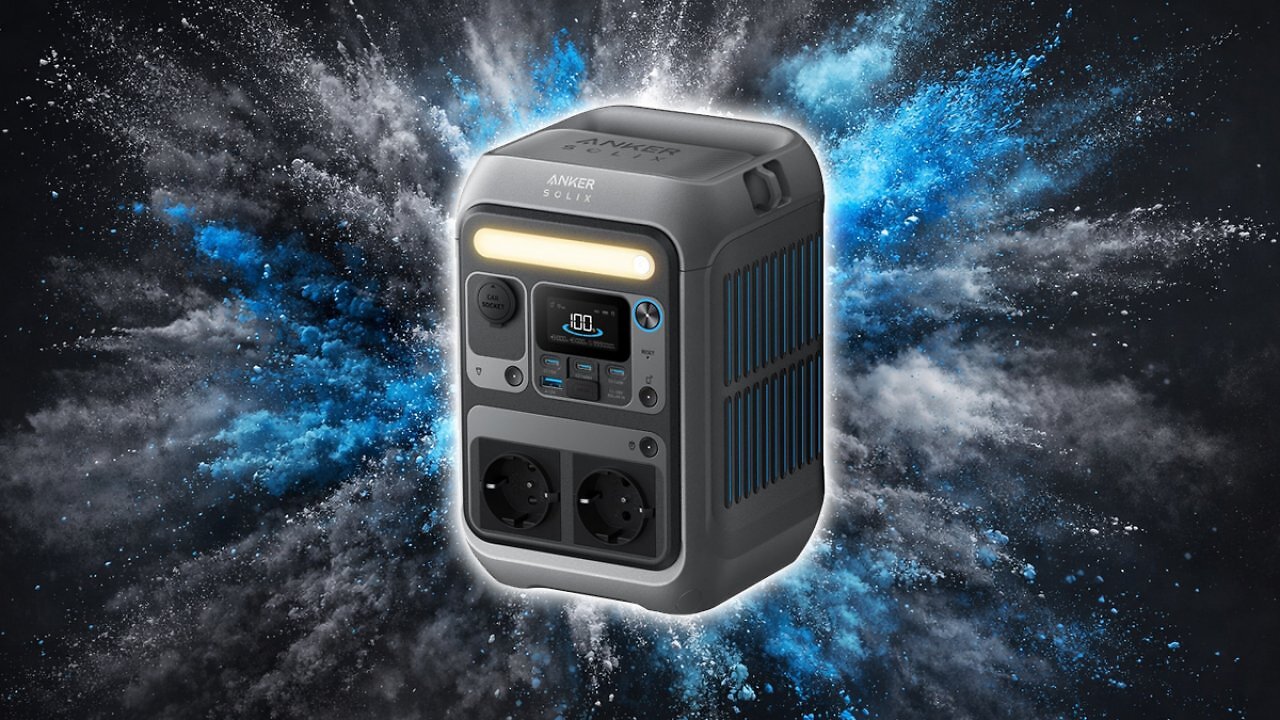 [13/01/2026] Anker SOLIX C300 Tragbare Powerstation, 288Wh LiFePO4 Akku, 300W (Max 600W) Solargenerator, 140W Beiseitige Schnellladeleistung, Für Camping, Draußen, Reisen, Notfälle, unterwegs (Solarpanel Optional) Amazon Angebot