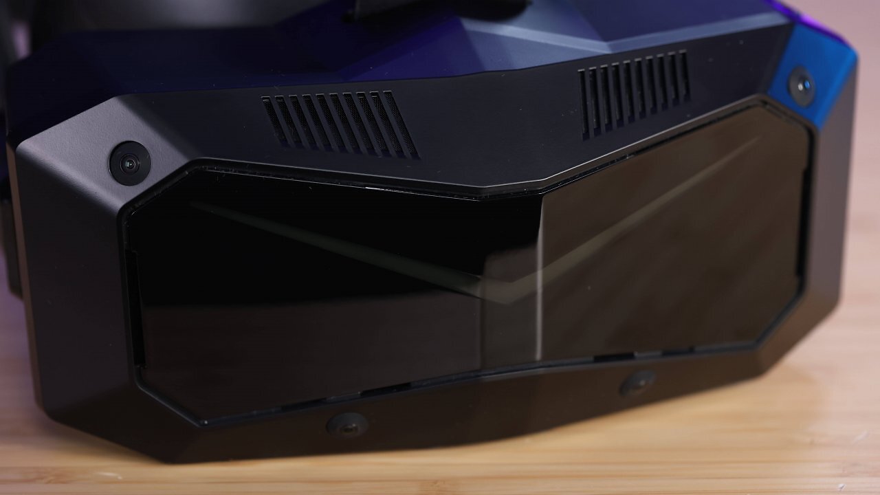 Nahaufnahme eines VR-Headsets