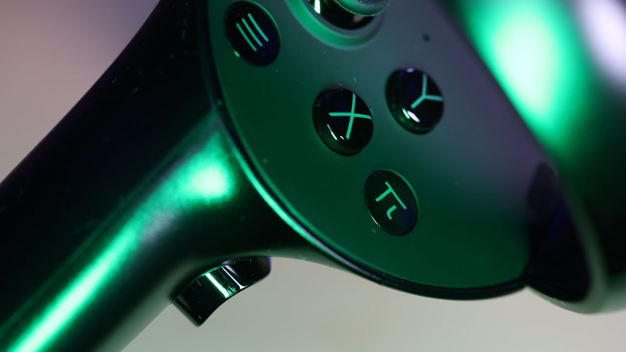 Nahaufnahme eines Controllers