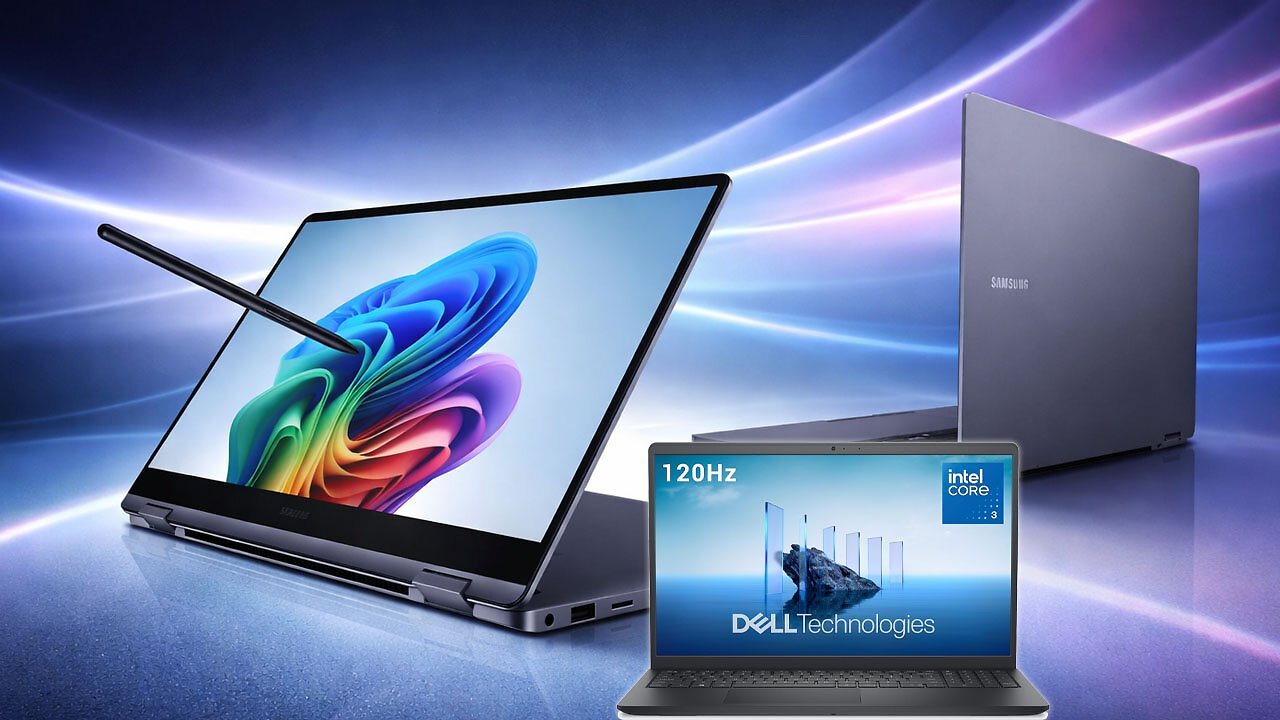 [27/01/2026] Für kurze Zeit bei Amazon im Angebot: Samsung Galaxy Book 5 360 und Dell-Laptops&nbsp;