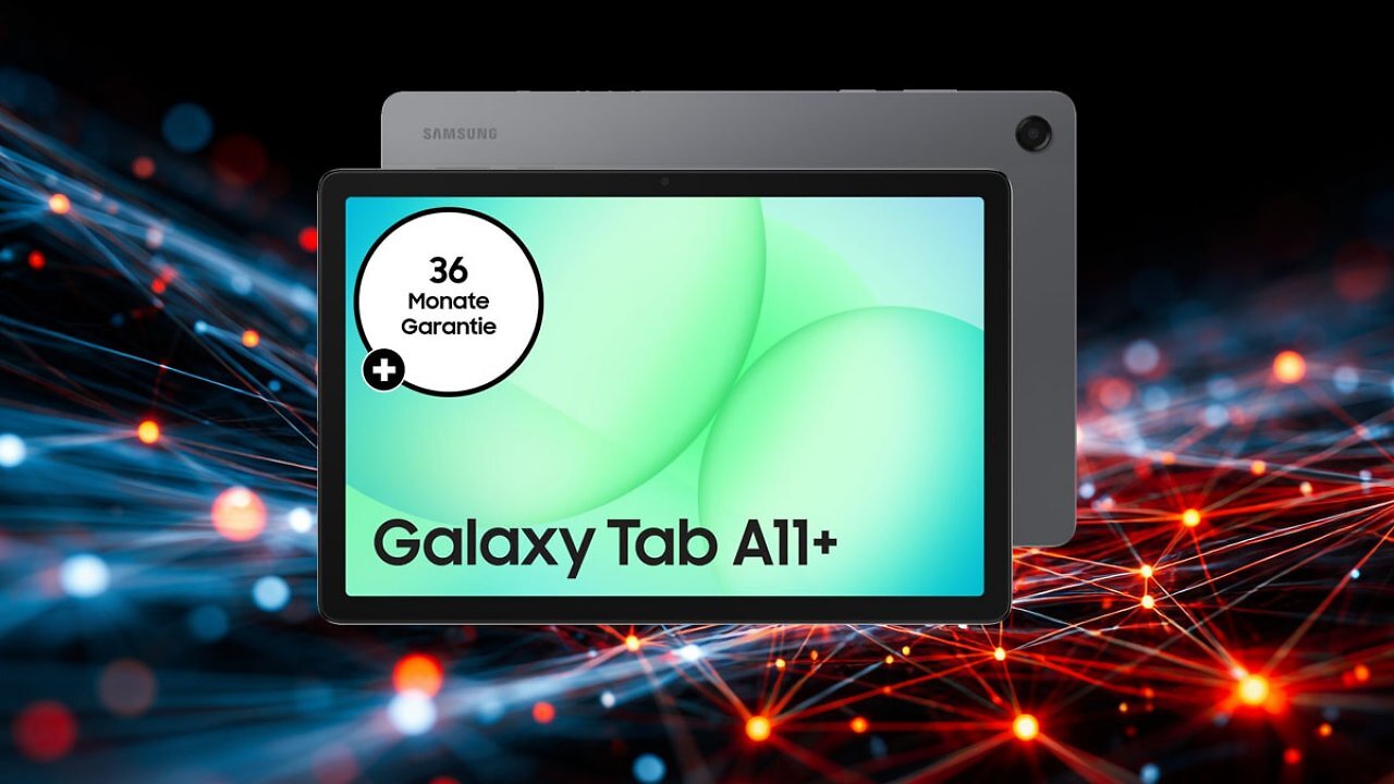 Amazon räumt günstiger raus: Neues Samsung Galaxy Tab A11+ mit 128 GB Speicher - woanders sogar noch billiger