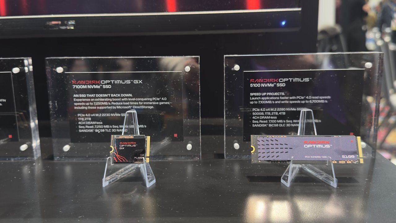 [06/01/2026] Optimus: WD Black und WD Blue mit neuem Branding [Update] – Eindrücke in Las Vegas zur CES 2026
