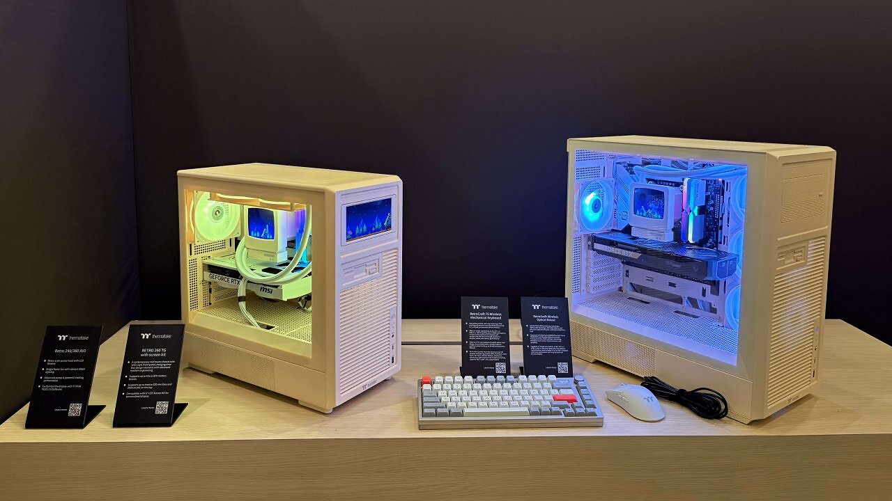 [08/01/2026] Die beiden Retro-Series-Gehäuse 260 TG und 360 TG erinnern an das letzte Jahrtausend, bieten jedoch neue Technik im Inneren.