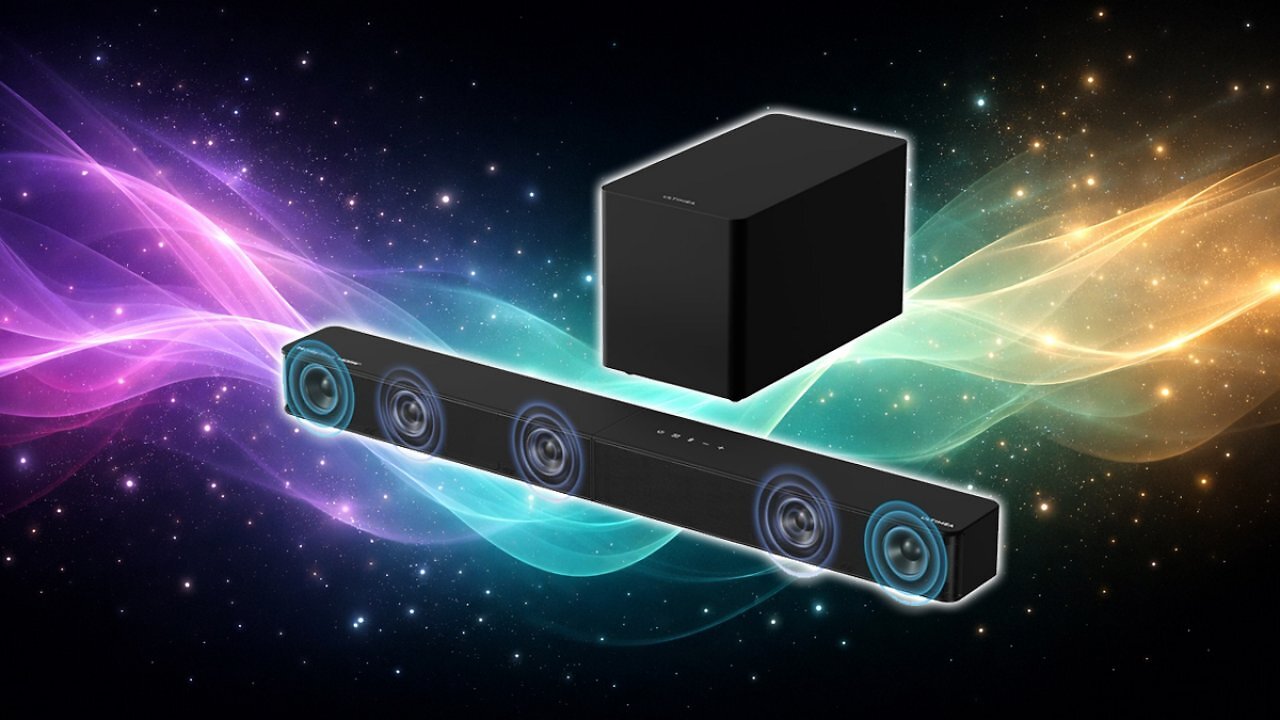 [12/01/2026] ULTIMEA 5.1ch Soundbar mit Dolby Atmos, VoiceMX, BassMX, APP, Heimkino 4D Surround Sound System, 340W Soundbar für TV Geräte mit Subwoofer, Bluetooth 5.4, Poseidon M60 Boom Amazon Angebot