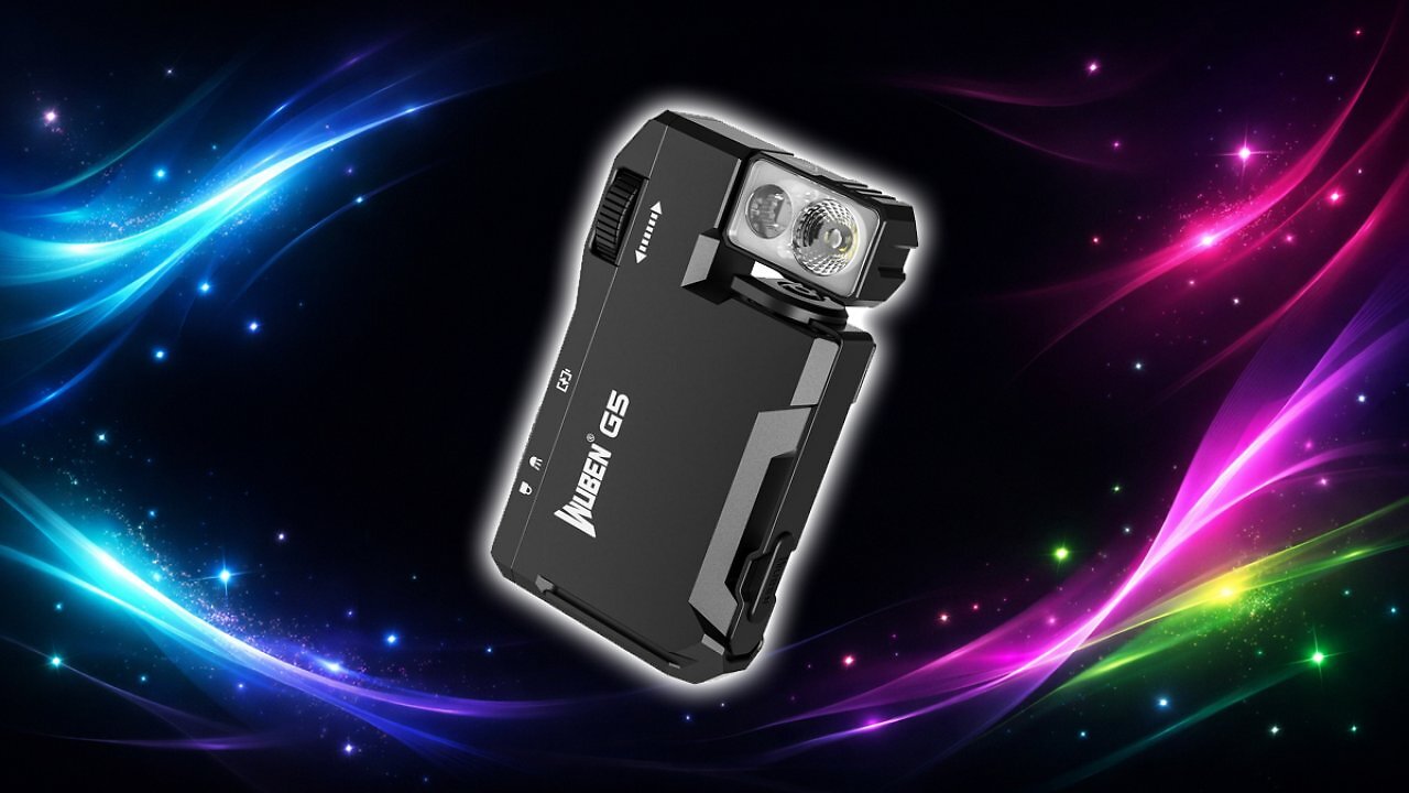 [15/01/2026] WUBEN G5 LED Taschenlampe Aufladbar - RGB Mini Schlüsselanhänger 400 Lumen, EDC Multifunktional Magnetische USB, 6 Modi Flashlight Wasserdicht für Camping Outdoor [Energieklasse A+++] Amazon Angebot