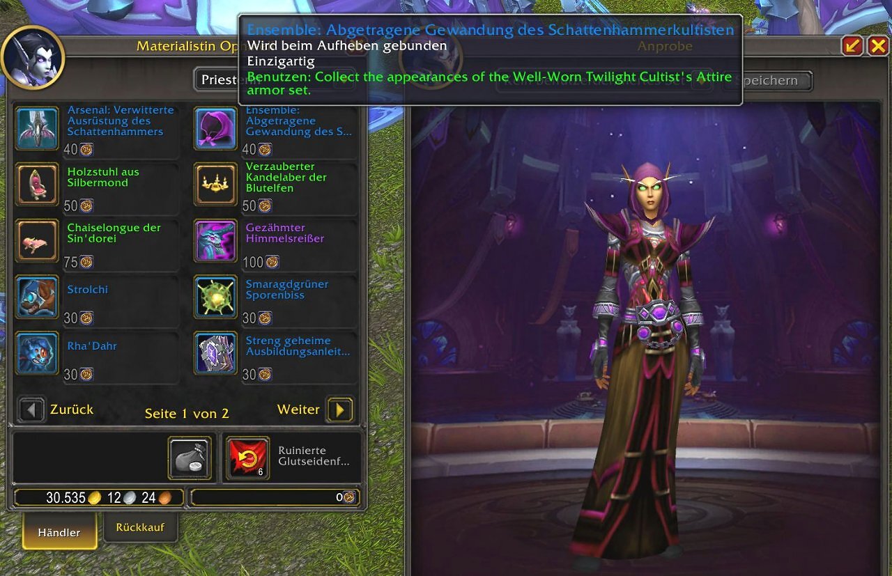 [28/01/2026] WoW Tipp: 15 Jahre altes Set wieder aufgetaucht - nur jetzt im Midnight-Pre-Patch holen (2)