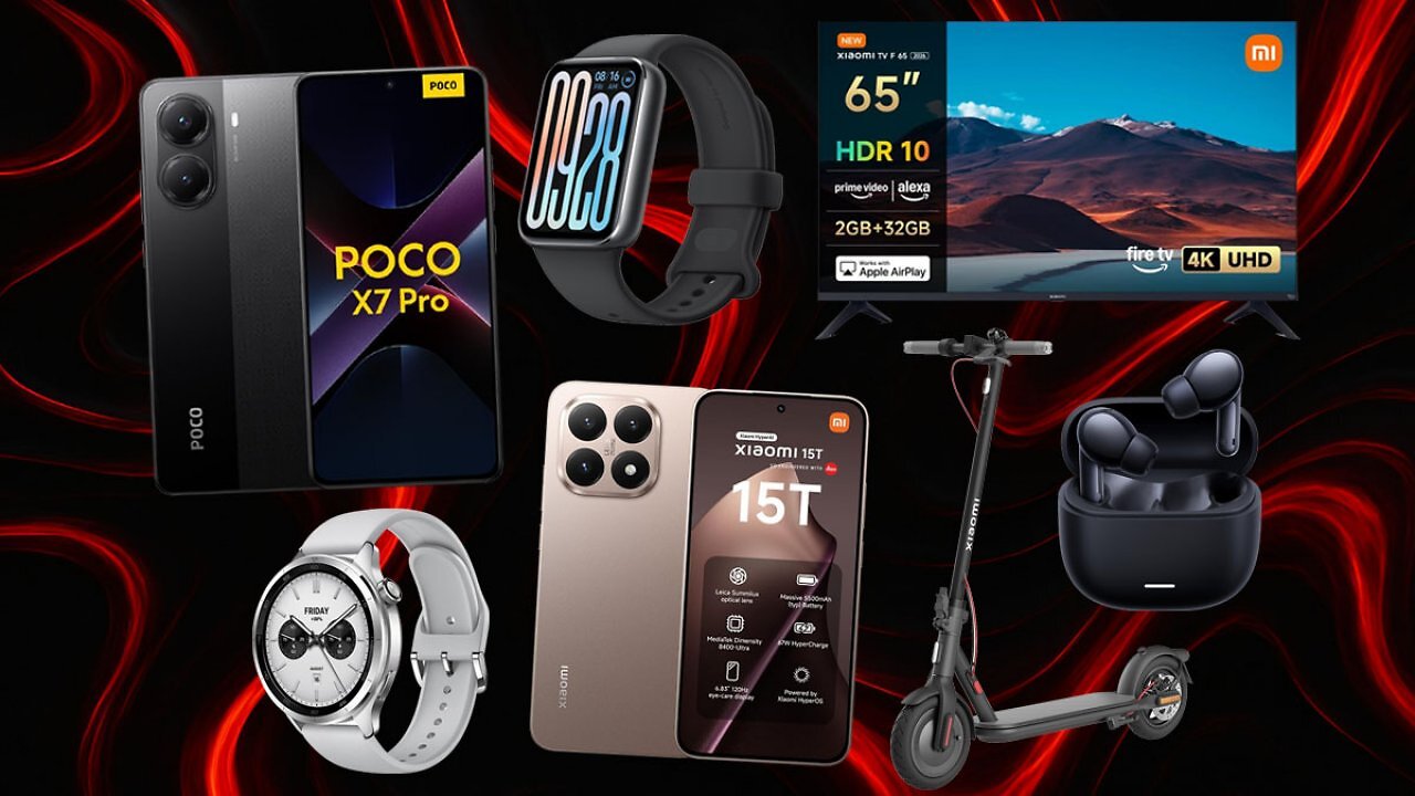 Xiaomi-Deals bei Amazon ab 20€: Die besten Angebote für Handys, Smartwatches, TVs & mehr