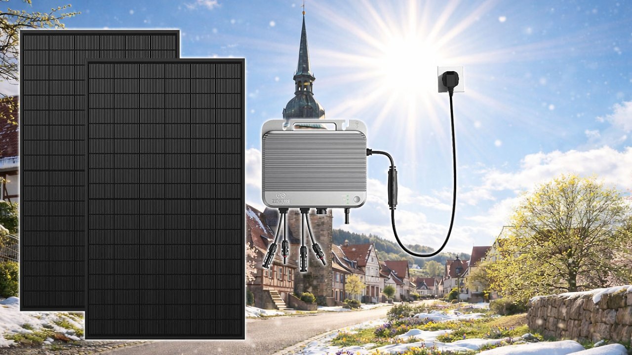 [21/01/2026] Mit Speicher aufrüstbar: Nie billiger flog Zendure-Balkonkraftwerk bei Amazon aus dem Lager