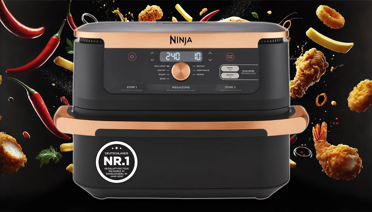 [22/01/2026] Für mich die beste Heißluftfritteuse: Ninja Foodi FlexDrawer jetzt 100 € günstiger im Amazon-Sale