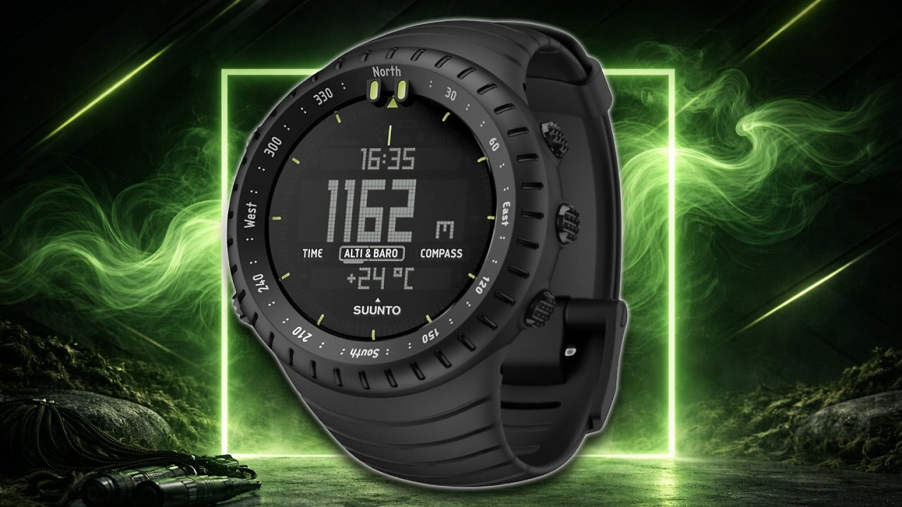 [08/01/2026] Suunto Core jetzt 39 % günstiger: Outdoor-Uhr mit Höhenmesser, Barometer und Kompass im Amazon-Deal
