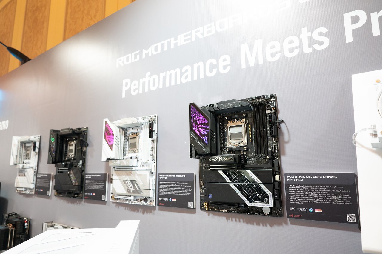 [09/01/2026] Auf der CES: Asus mit neuen Mainboards