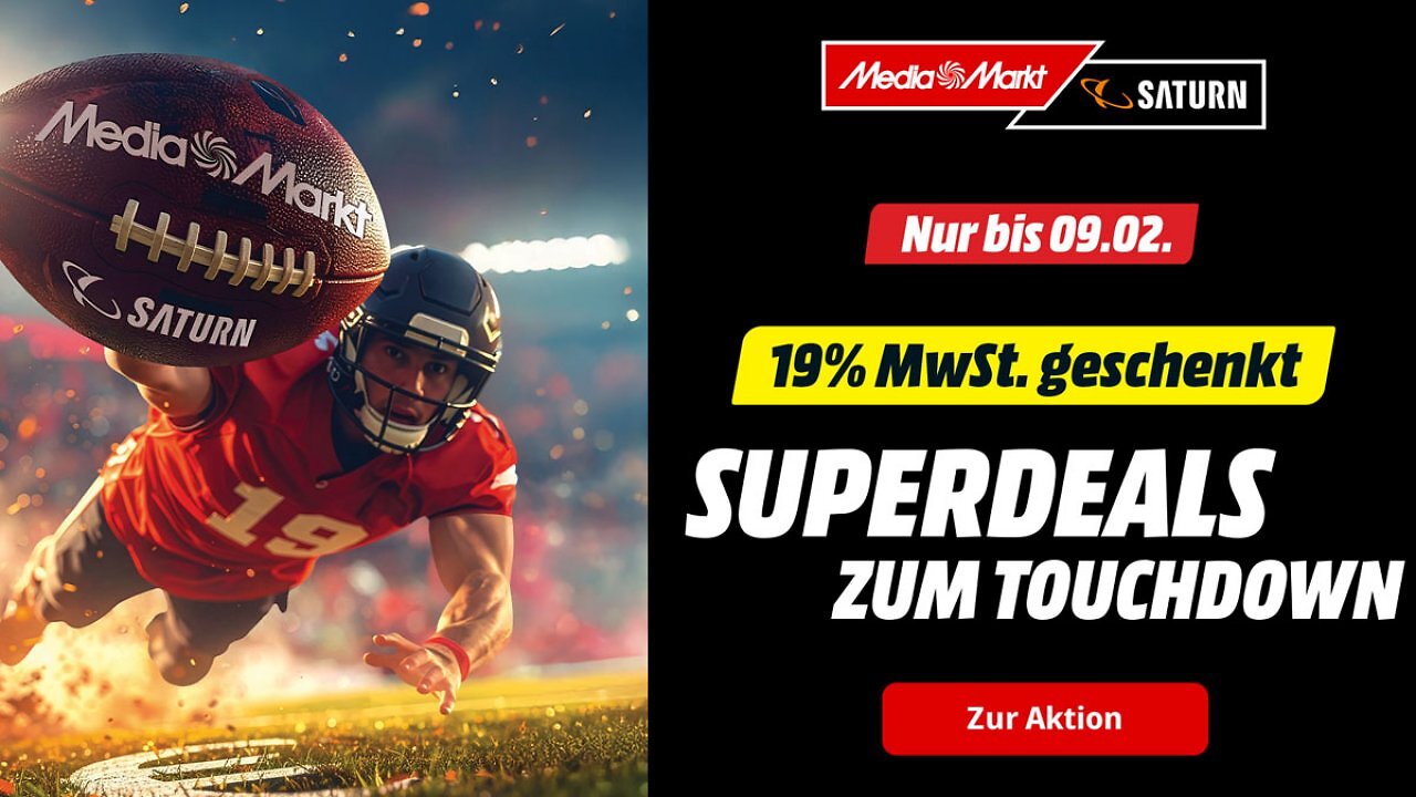 19% MwSt. geschenkt bei MediaMarktSaturn: Erste Mega-Rabatt-Aktion 2026 nicht verpassen