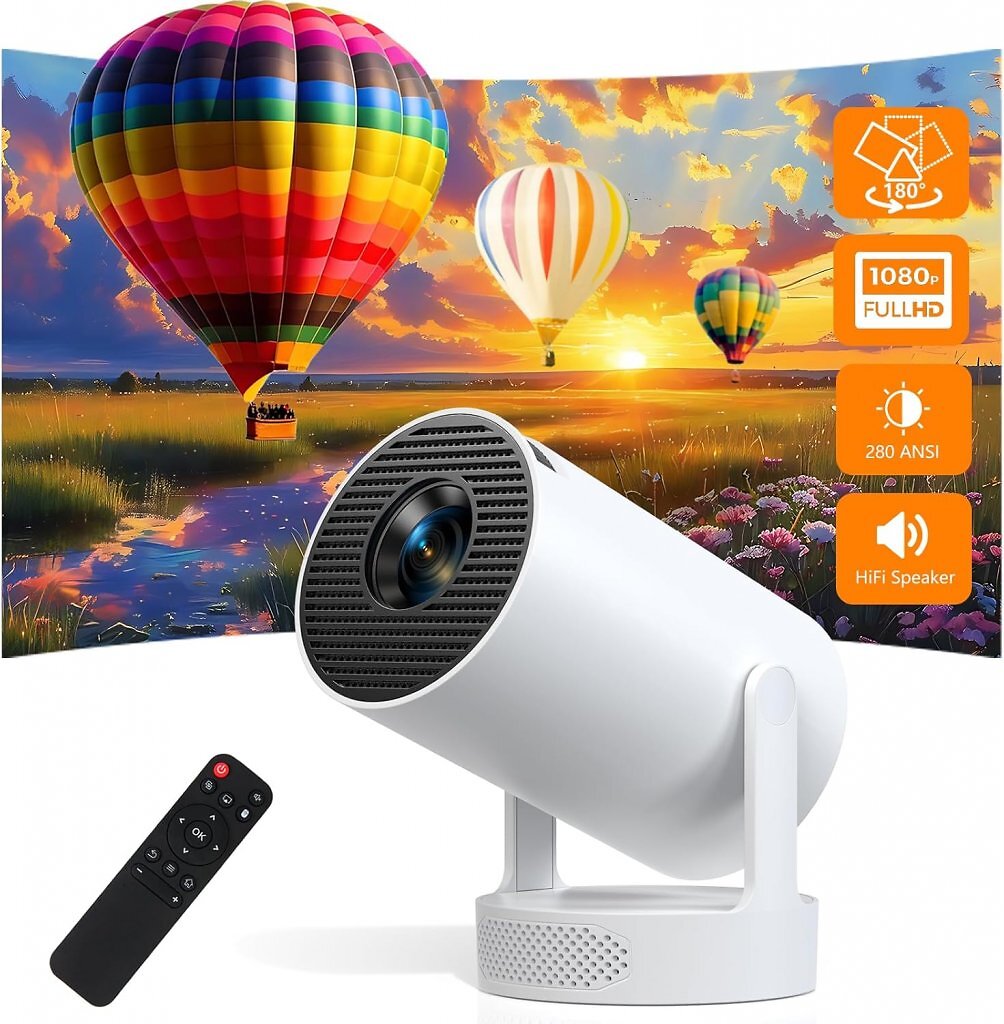 Der Smart Mini Beamer kostet bis 6. März 2026 nur 49,99€ bei Amazon.
