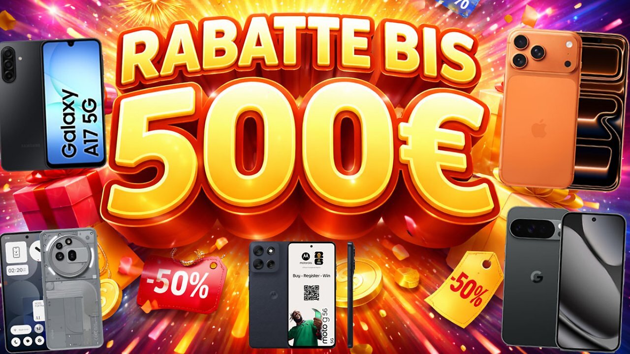 Handy-Hammer bei Amazon: Android-Smartphones (Samsung, Google, Xiaomi...) ab 65€, iPhones (2025) ab 565€