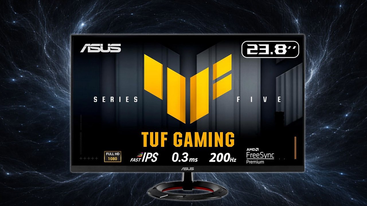 [19/02/2026] Gaming-Monitor mit 200 Hz kostet keine 95 Euro! Asus TUF Gaming VG249Q5R&nbsp;