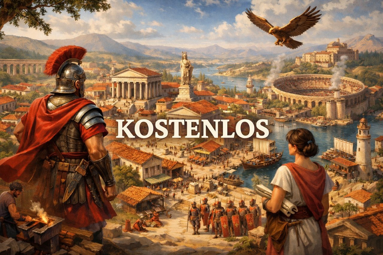 [24/02/2026] Jetzt Anno 117: Pax Romana gratis spielen! Ubisoft bietet vom 26. Februar bis 2. März ein Gratis-Wochenende für PC, PS5 und Xbox an.