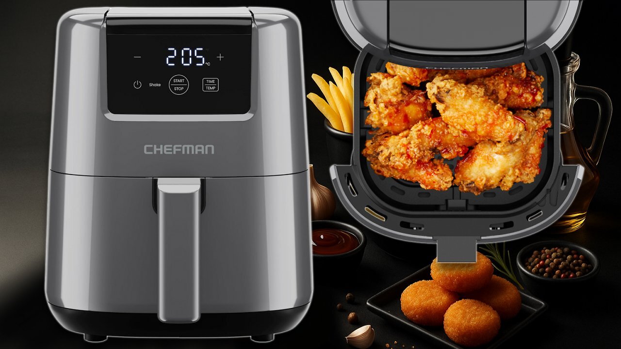 [18/02/2026] Mini-Heißluftfritteuse mit Maxi-Ersparnis: Amazon knallt Chefman-Topseller für 29,99 € befristet raus