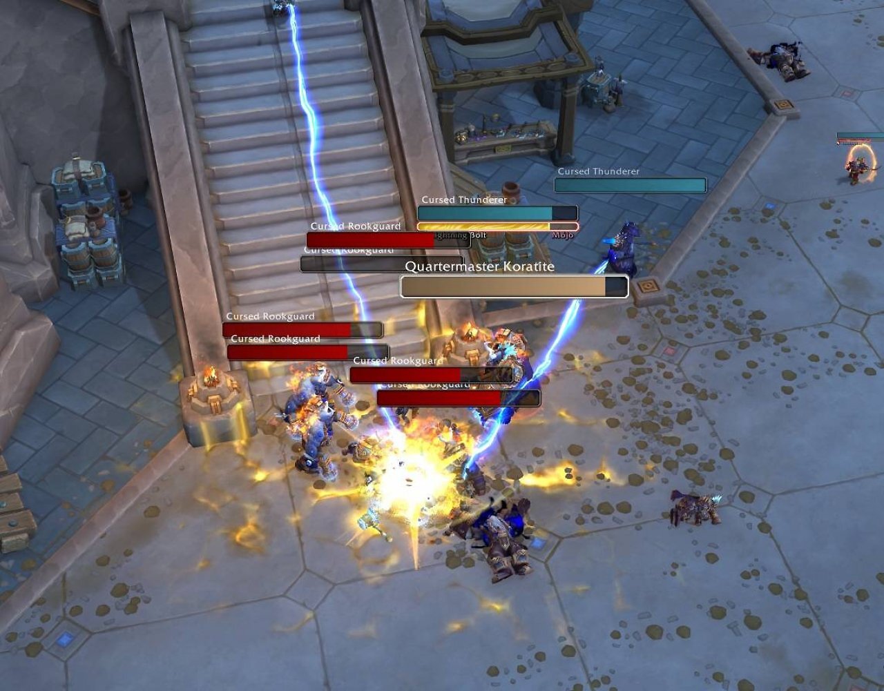 [02/02/2026] So sieht Coloured Enemy Nameplates im Spiel aus.