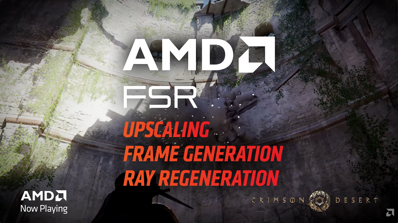 [23/02/2026] Ein Leak auf den AMD-Servern deutet darauf hin, dass die neue Upscaling-Version FSR 4.1 schon bald kommen könnte - auch Crimson Desert spielt bei dem Gerücht eine Rolle.