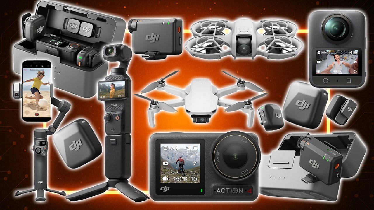 [11/02/2026] Amazon fegt DJI aus dem Lager: Ab 25 € für Sender, 4K-Drohnen, Action-Cam und Gimbal