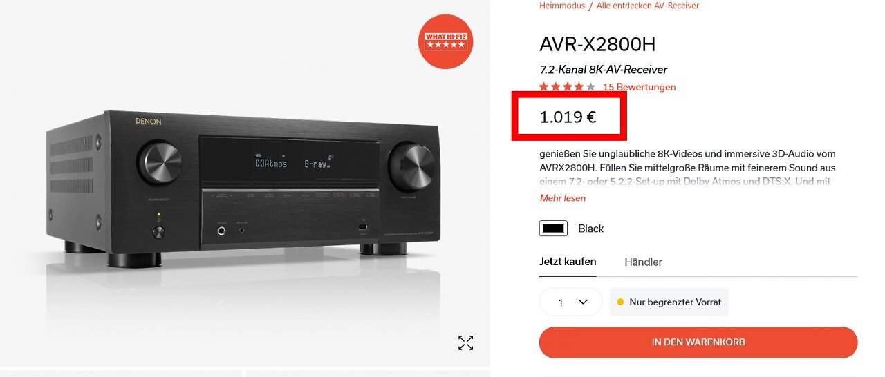 Denon Angebot