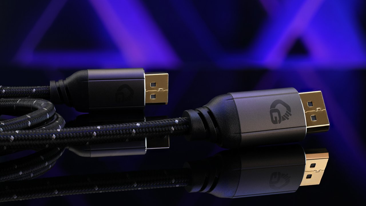 [05/02/2026] DisplayPort 2.1 Kabel 2,0m - 80 Gbit/s UHBR20, 8K 240Hz, 4K 540Hz, HDR10, FreeSync, G-Sync, DSC, für High-End Gamer, Streamer & Creator