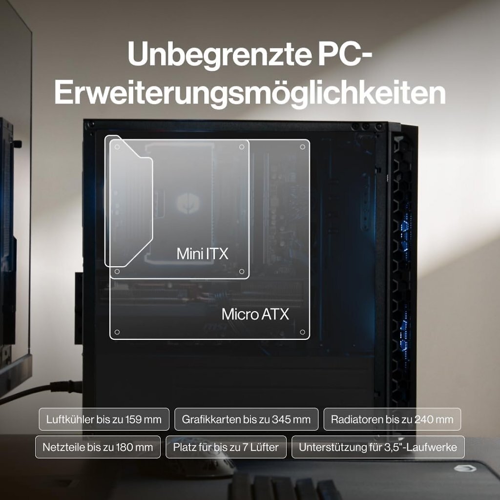[25/02/2026] Das Endorfy Signum M30 bietet das bekannte Zweikammer-Layout und Platz für lange Grafikkarten.