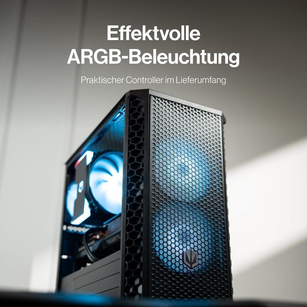 [25/02/2026] Die ARGB-Variante verfügt über adressierbare Beleuchtung, die sich über Mainboard oder Controller steuern lässt.